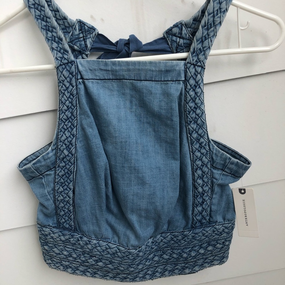 Jean Crop Top